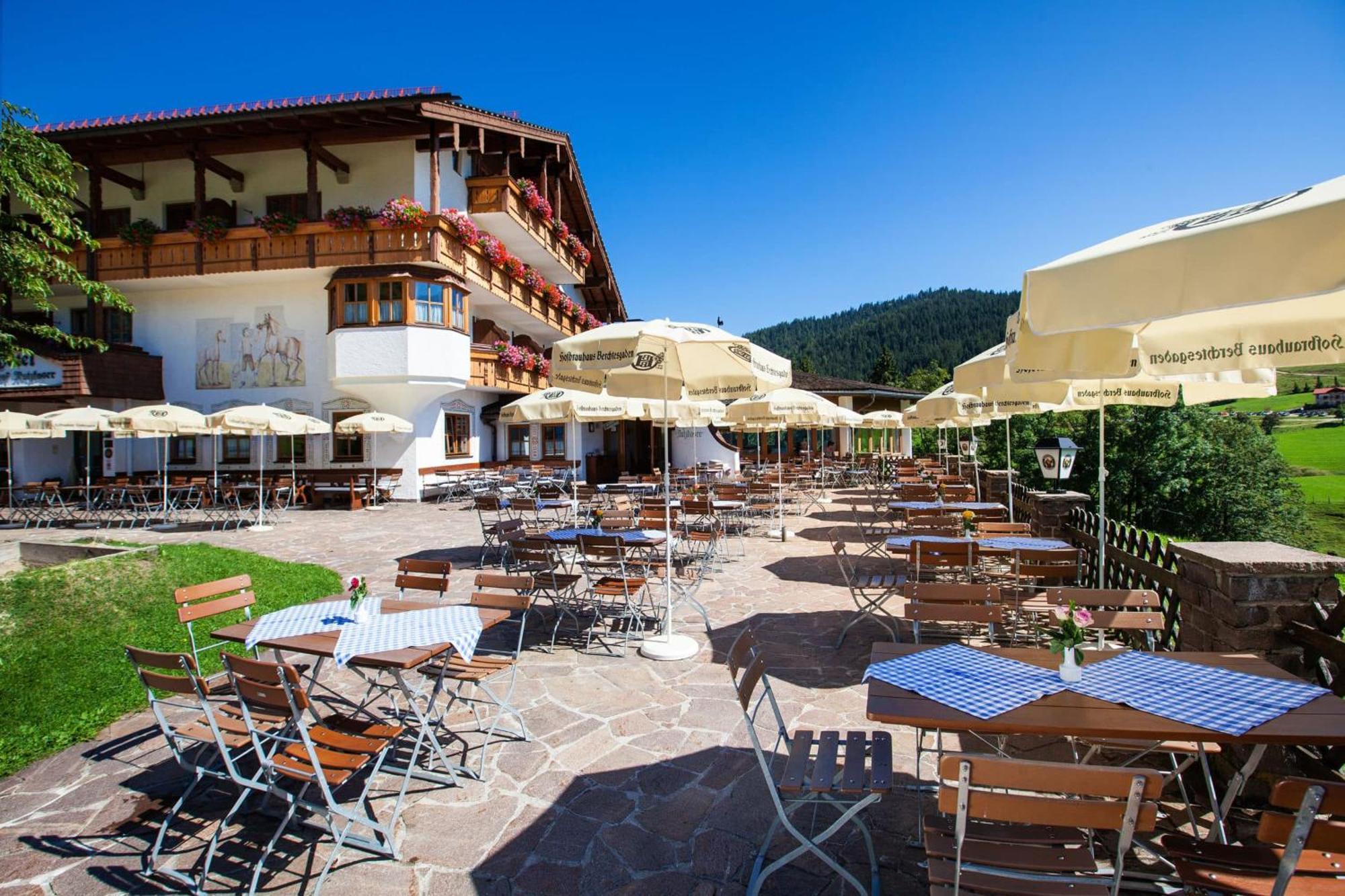 Hotel-Gasthof Nutzkaser Ramsau bei Berchtesgaden Bagian luar foto